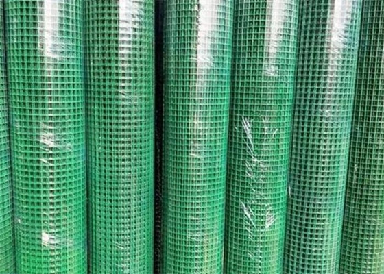 1/2 Inch Green Pvc Coated Wire Mesh Galvanized Hardware Cloth 4ft X 100 Ft