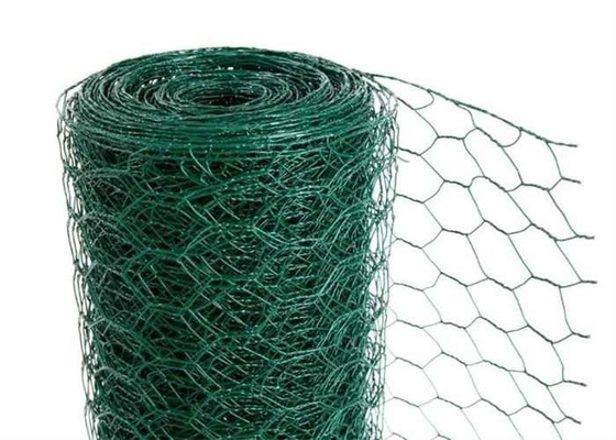 6 Ft X 100 Ft Poultry Netting Pvc Coated Hexagonal Wire Mesh 20 Gauge Double Twisted