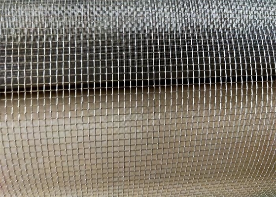 Low Carbon Iron 48'' X 100" Square Wire Mesh Hardware Cloth 6 X 6 Mesh