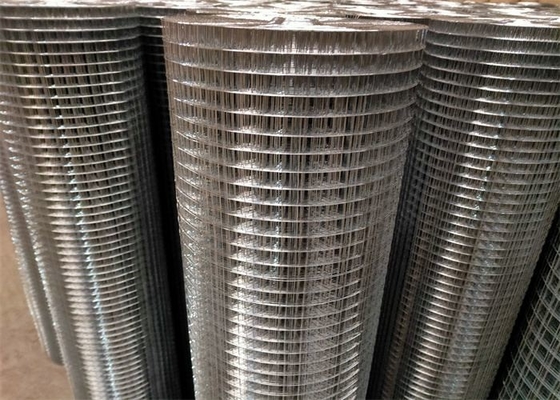 1 X 1In 1.8M Galvanised Welded Wire Mesh Wire Fencing Rolls 5ft BWG16