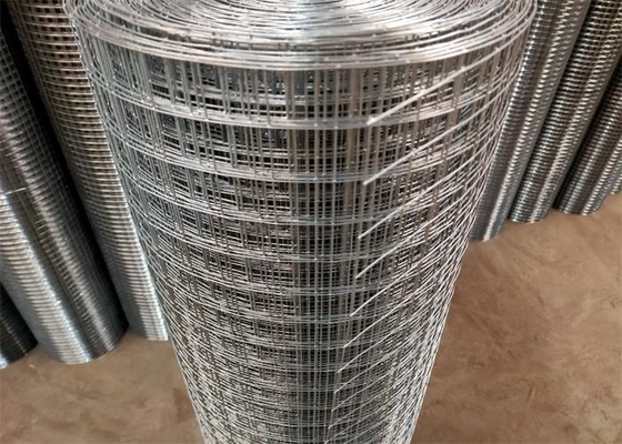 48 X 50ft 19 Gauge Welded Wire Mesh Rolls 0.5in Hole Hardware Cloth For Chicken