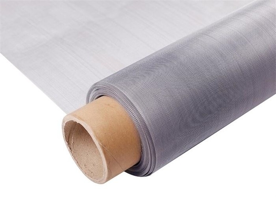 100 Micron 0.15mm Hole Stainless Steel Wire Mesh 3.3Ft 304 Stainless Steel Mesh Screen