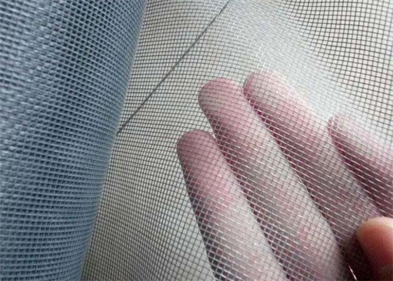120g Mesh 18x16 Invisible Fiberglass Insect Screen Gray Fiberglass Window Screen