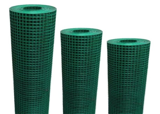 5/8 Inch Carbon Pvc Coated Welded Wire Mesh , Plastic Coated Weld Mesh