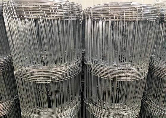 1.5m X 50m Outdoor Hinge Joint Farm Fencing Wire Mesh Steel Cattle Fence Mesh