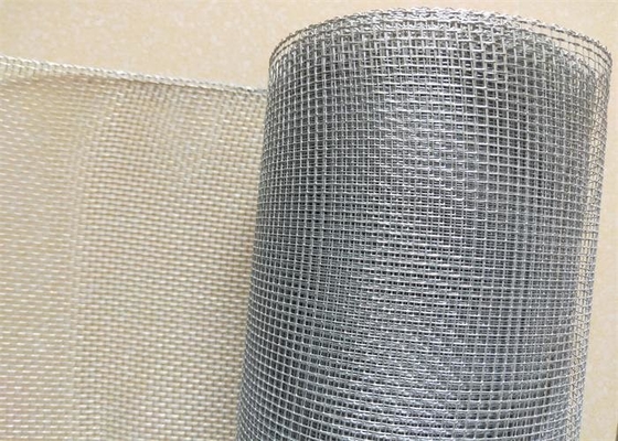 1/8" Mesh Hardware Cloth Hot Dipped Galvanized Square Wire Mesh For Window Screen