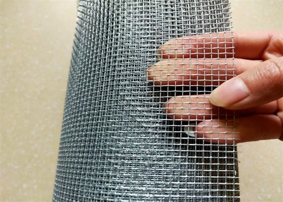 14 Mesh Anti Theft Iron Insect Weaving Galvanized Square Wire Mesh