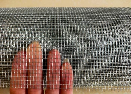 4′X100′ Filter Insect Screen Galvanized Square Woven Wire Mesh