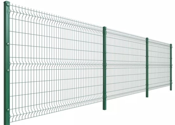 3D V Bending Heavy Duty Galvanised Wire Mesh 1.8m Powder Coated Wire Panels Fence