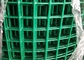 1/2" X 1/2" Pvc Coated Welded Wire Mesh Square Hole 48" X 100" Green For Cages