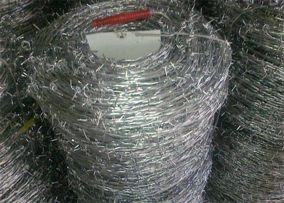 2.5mm Razor Barbed Wire Anti Corrosion Hot Dip Galvanized With 4 Points