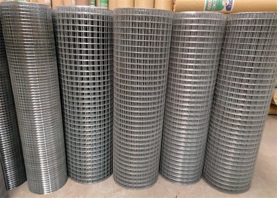 19 Gauge Hardware Cloth 1/2 Inch Welded Wire Mesh Rolls Garden Wire Fence For Cages