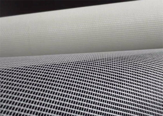 75g White Self Adhesive Fiber Glass Mesh For Wall 4x4mm