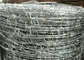 Double Twist Coiled Barbed Razor Wire Chain Link Fence With Barbed Wire