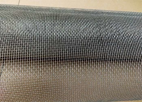 Filtration Plain Woven Iron 20 X 20 Galvanized Square Wire Mesh For Safety Guards