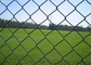 2in Sport Chain Link Fence Mesh Fabric PVC Coated Galvanised Diamond Mesh Fencing