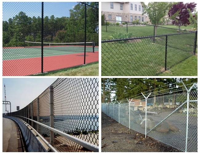 1.8m X 25m Chain Link Fence Mesh Galvanized Steel Heavy Duty Chain Link